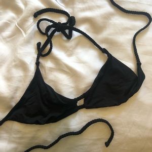 Black Frankie’s Bikinis Top